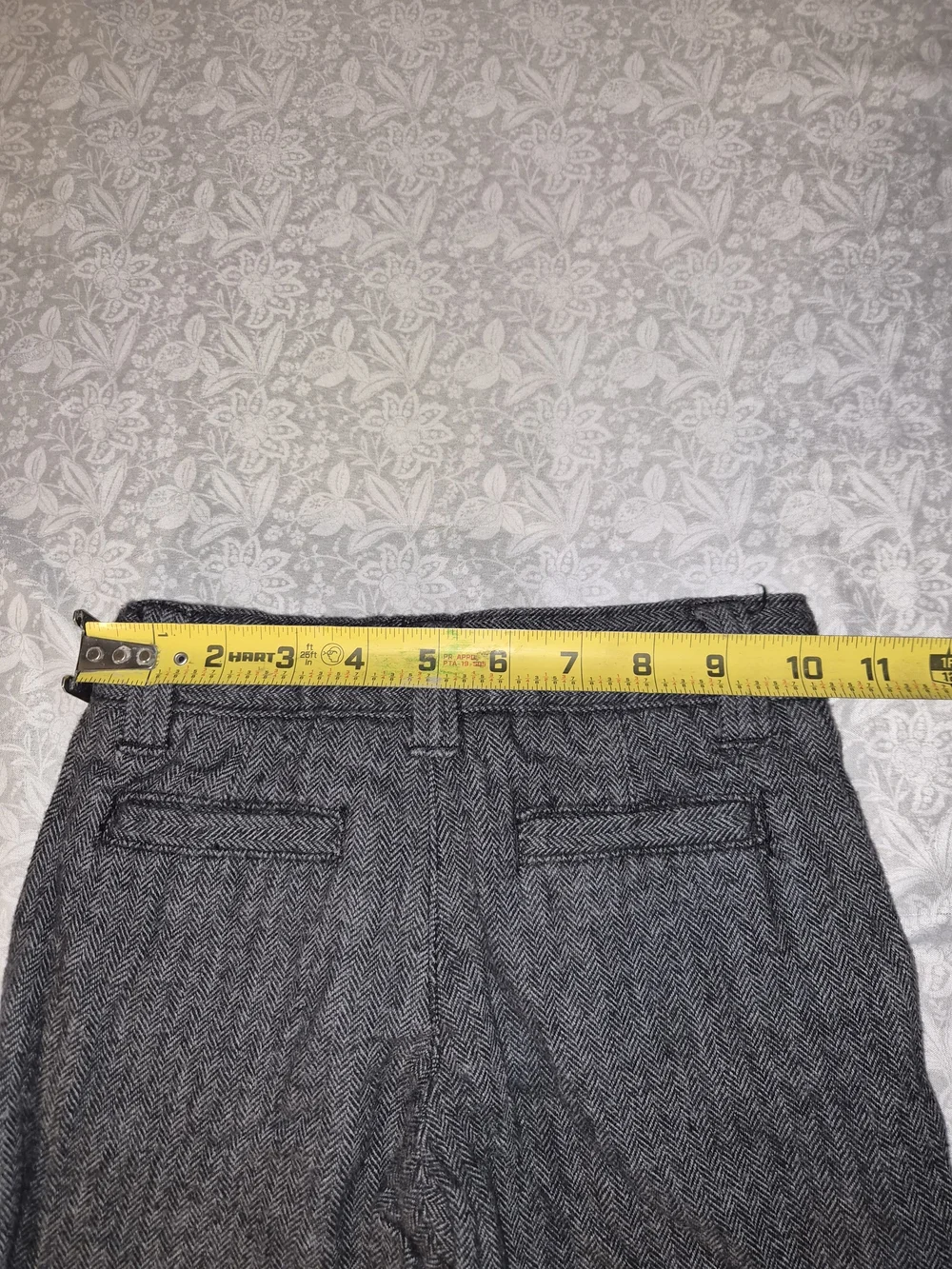Gymboree Gray Herringbone Boy Dress Pants